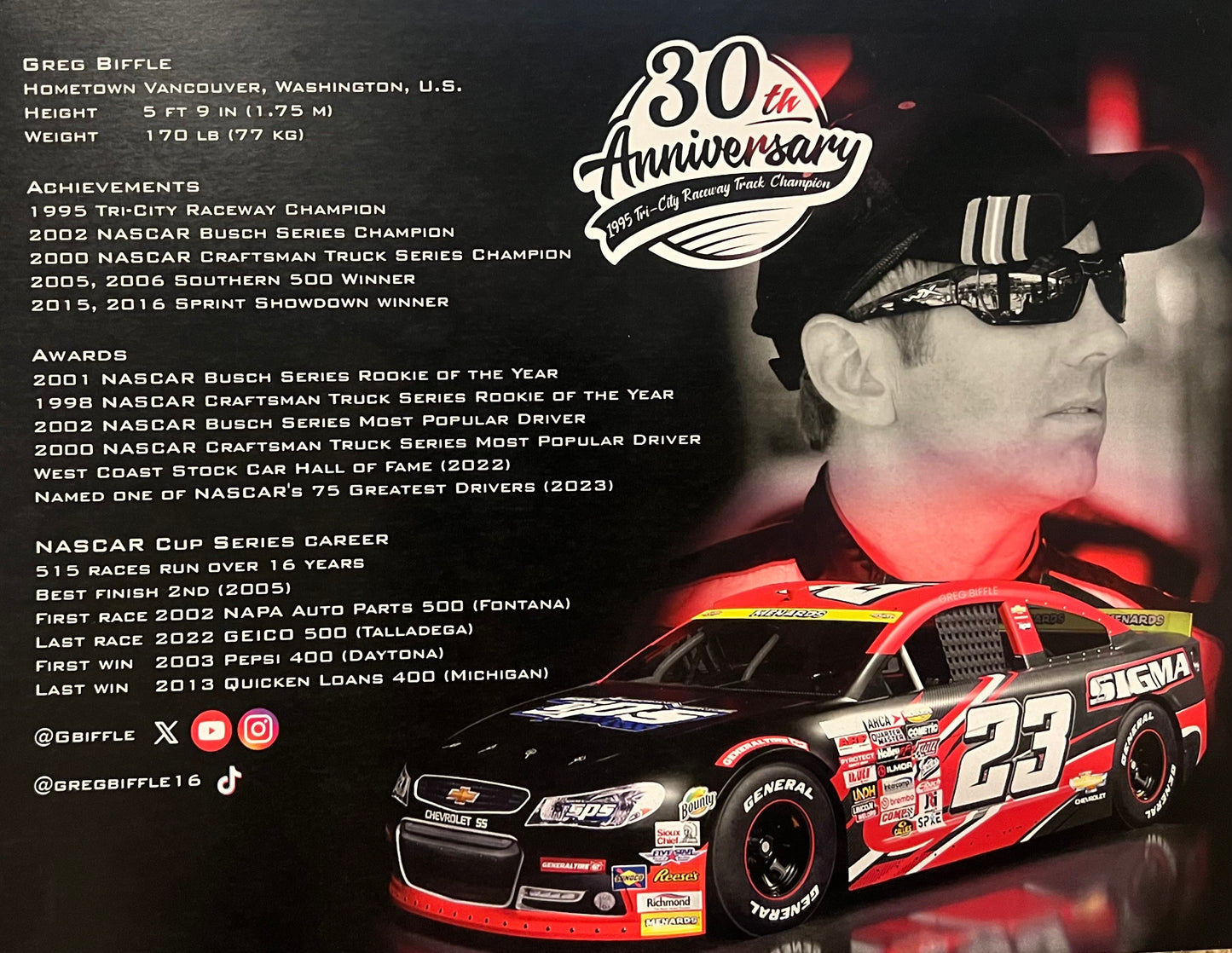 2025 Tri-Cities 2025 ARCA Hero Card