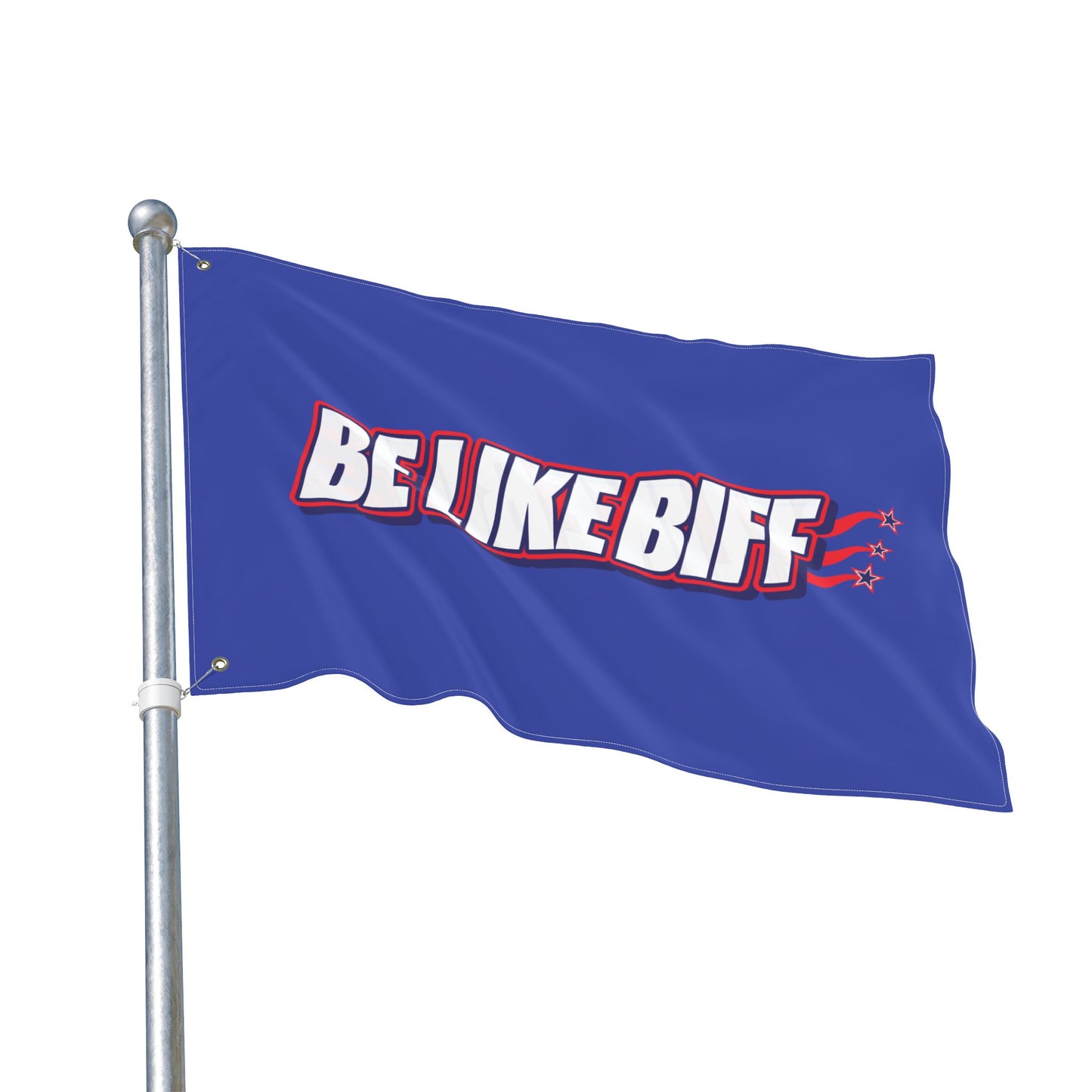 Be Like Biff Double-Sided Tailgate Flag