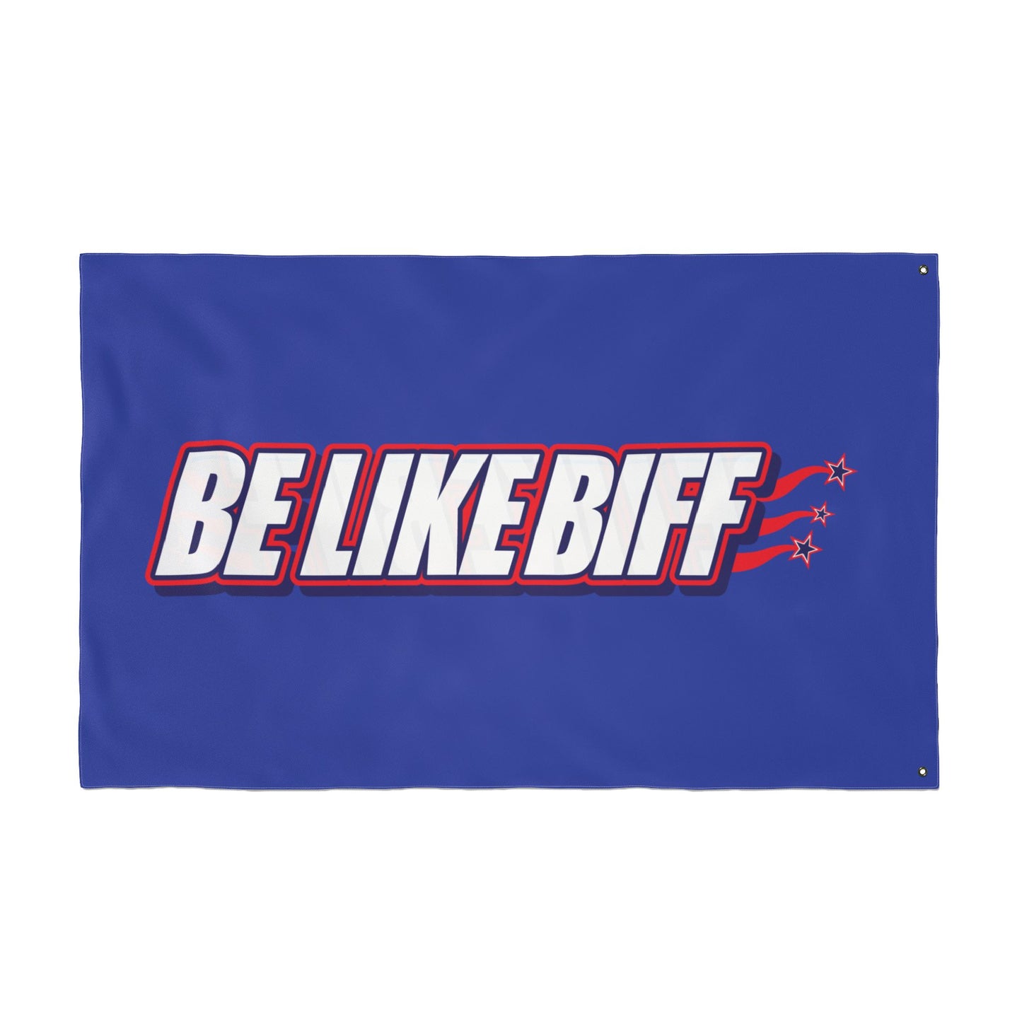 Be Like Biff Double-Sided Tailgate Flag
