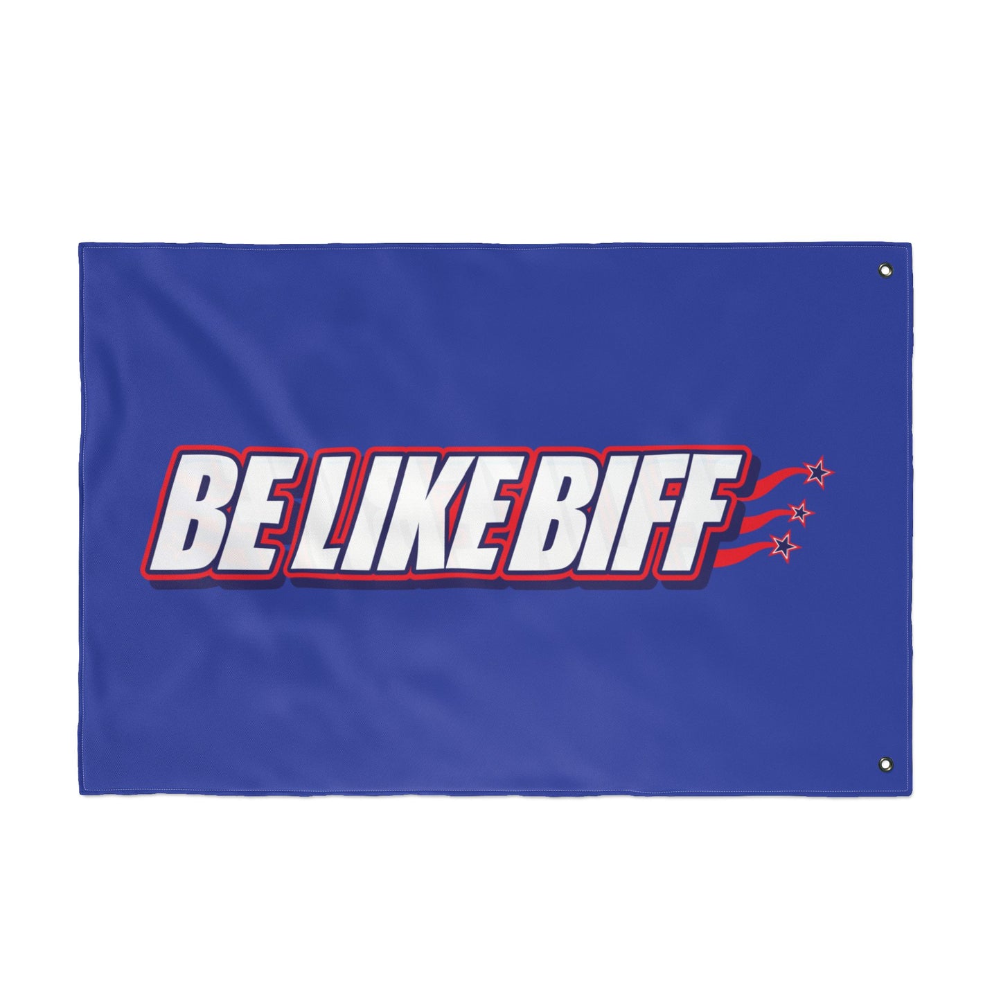 Be Like Biff Double-Sided Tailgate Flag