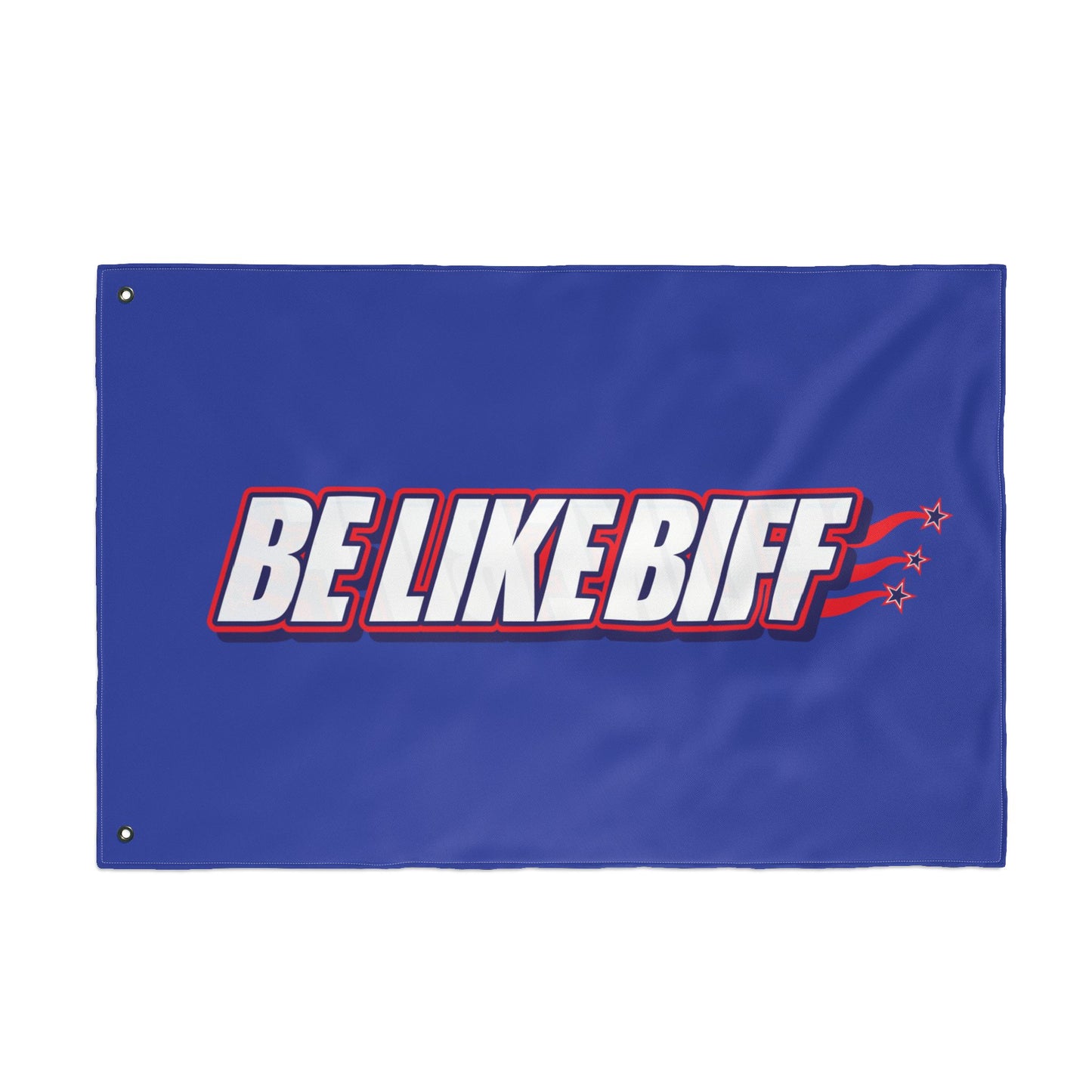 Be Like Biff Double-Sided Tailgate Flag