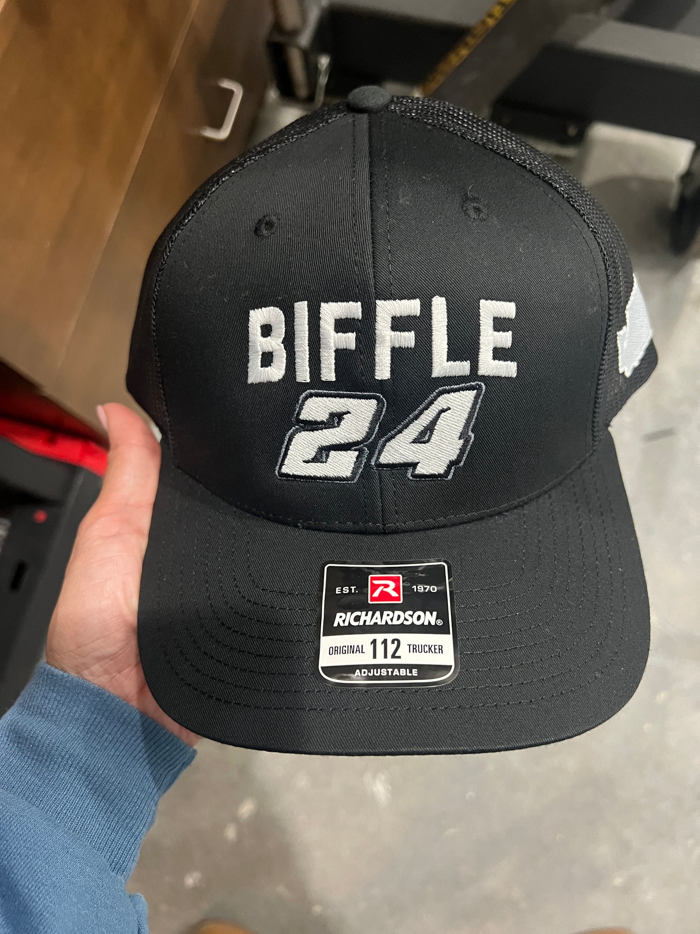 24 Biffle Hats- Black or Gray