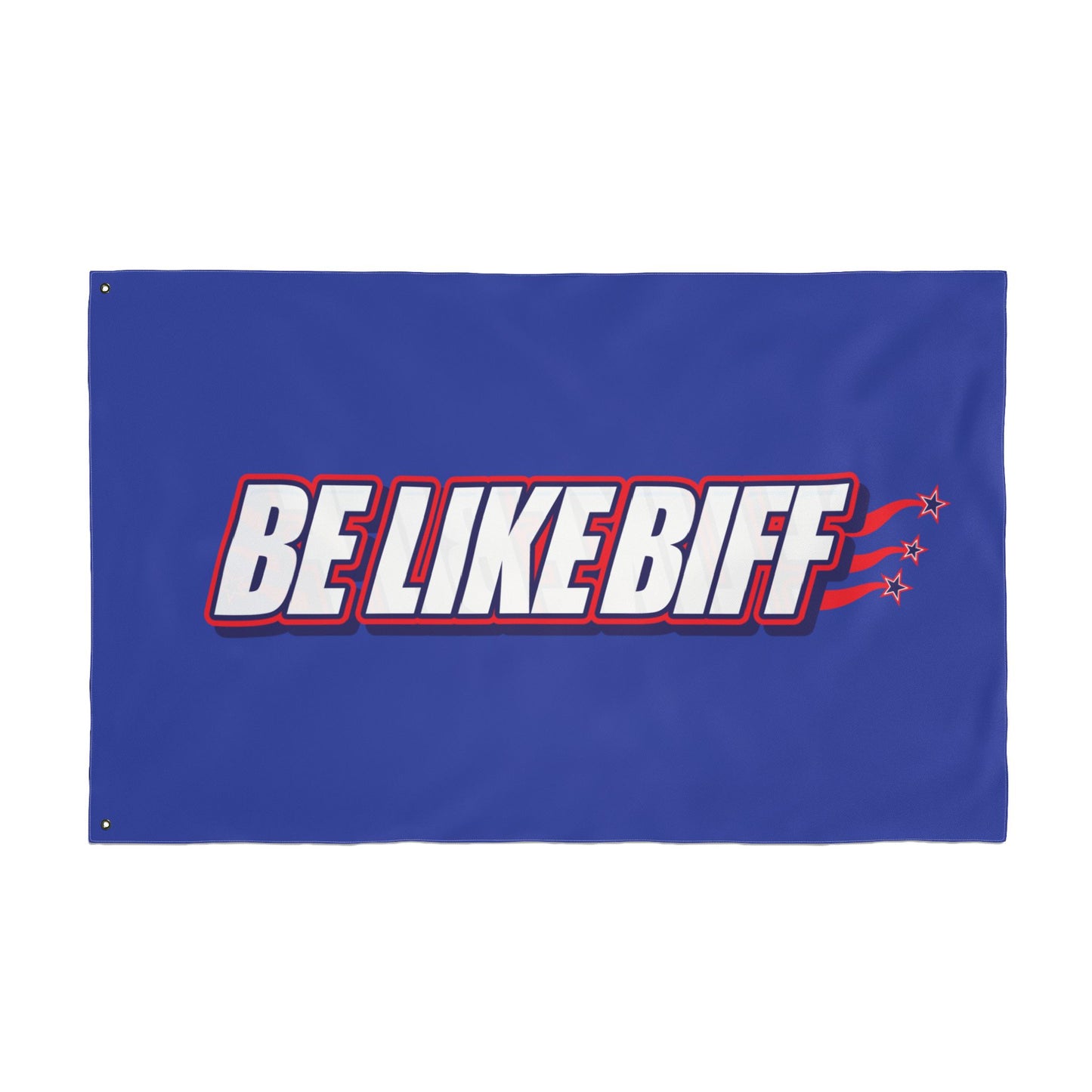 Be Like Biff Double-Sided Tailgate Flag