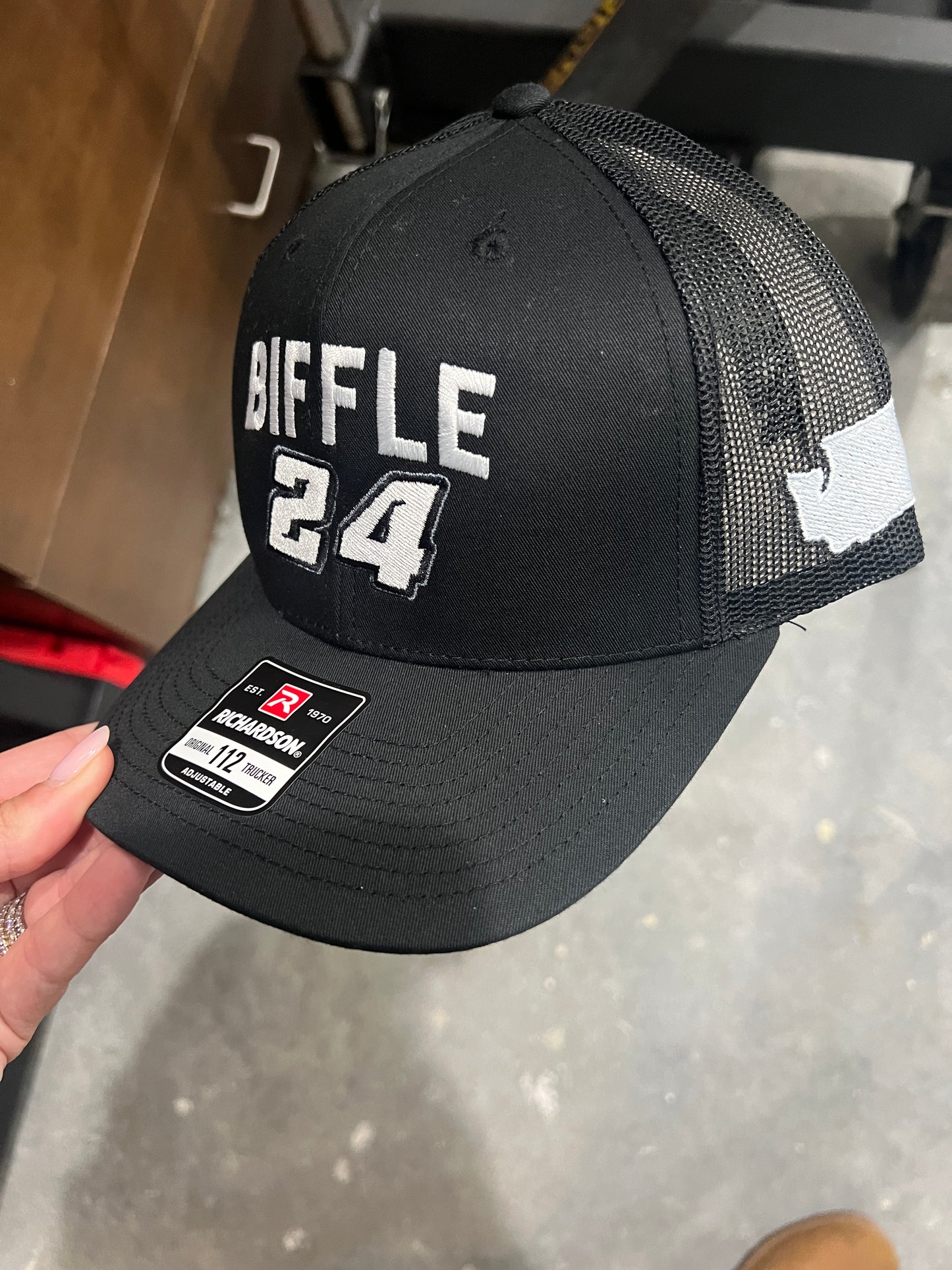 24 Biffle Hats- Black or Gray