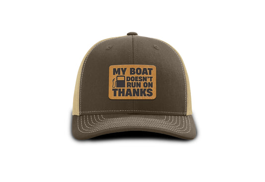 Boat Doesn't Run On Thanks Hat
