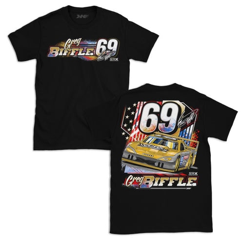 Greg Biffle 2022 #69 SRX Black T-Shirt