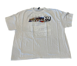 Greg Biffle 2022 #69 SRX White T-Shirt